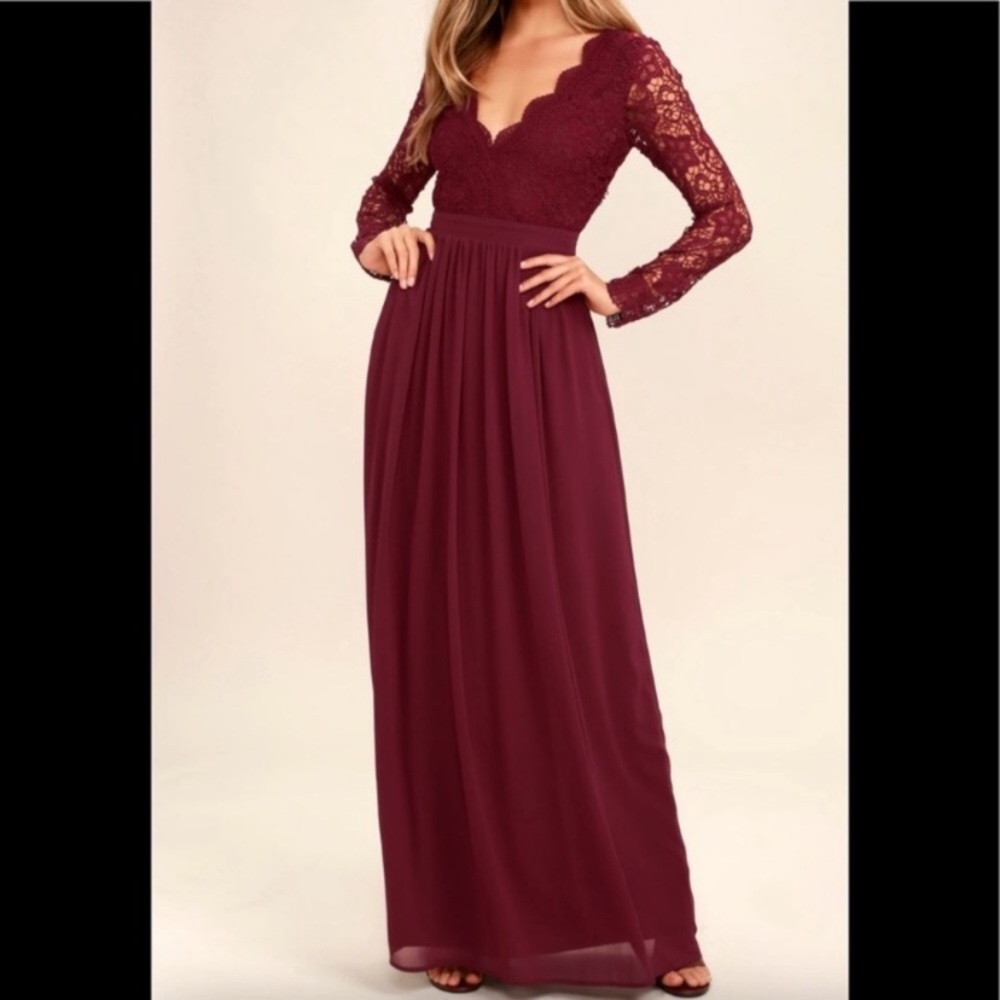 Medium Lulu’s Awaken My Love in Burgundy